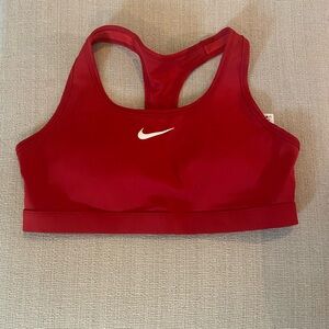 Red Nike Bra